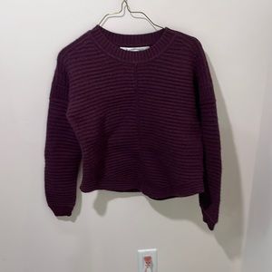 Womens small Max Studio plum sweater